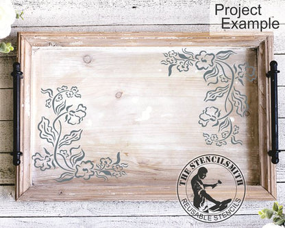 10342 Decorative Floral Stencils