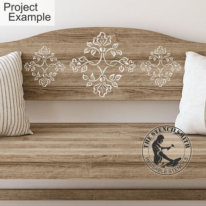 10342 Decorative Floral Stencils