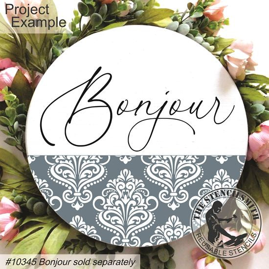 10334 Damask Pattern Stencil