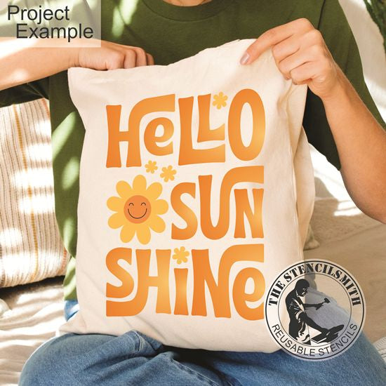 10371 Hello Sunshine Stencil