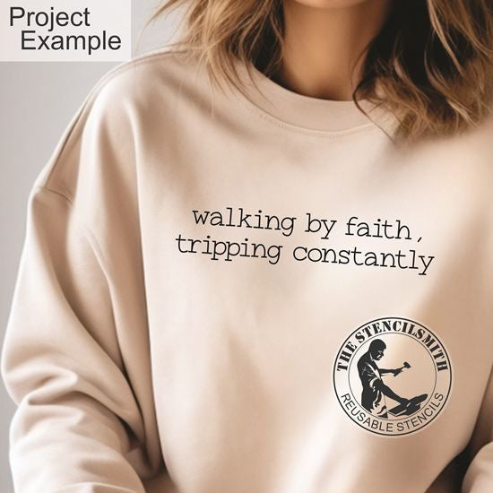 10375 Faith Collection Stencil - The Stencilsmith