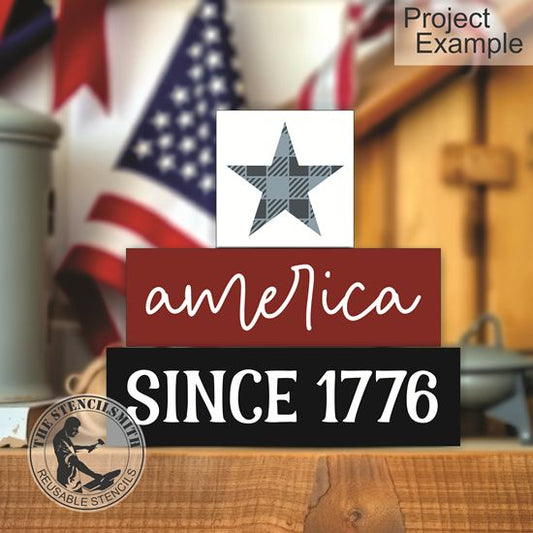 10385 America Since 1776 Block Set Stencils