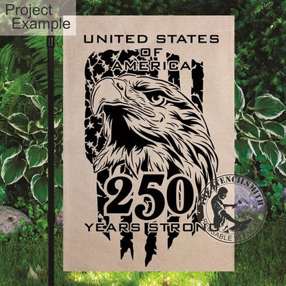 10387 United States 250th Eagle Stencil - The Stencilsmith