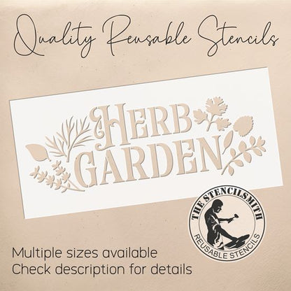 10398 Herb Garden Stencil