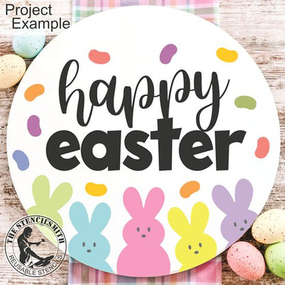 10404 Happy Easter Stencil