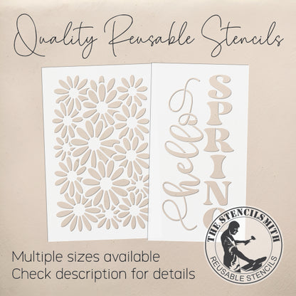 10407 Hello Spring Stencil Set - The Stencilsmith
