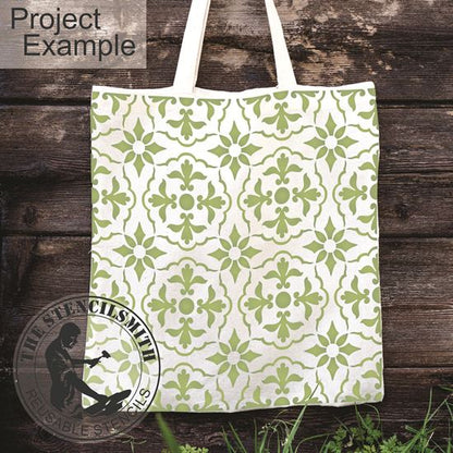 10421 Talavera Pattern Stencil - The Stencilsmith