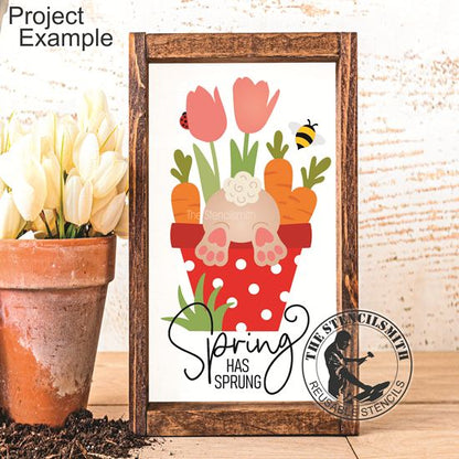 10422 Spring Has Sprung Stencil - The Stencilsmith