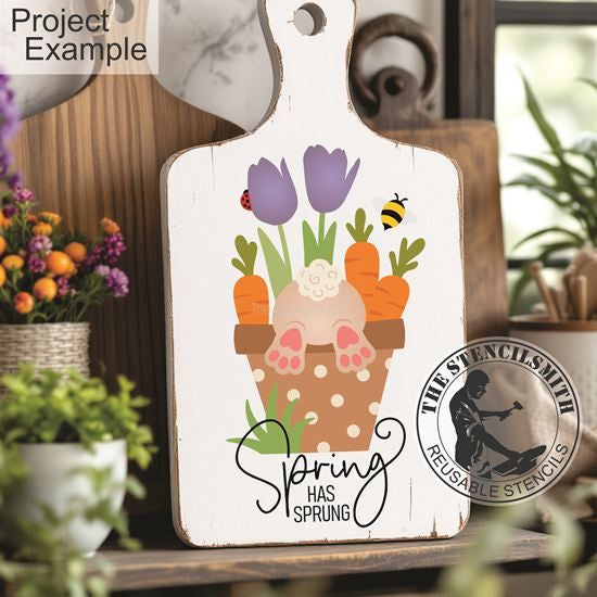 10422 Spring Has Sprung Stencil - The Stencilsmith