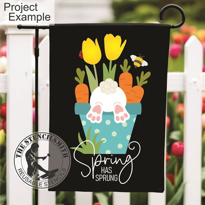 10422 Spring Has Sprung Stencil - The Stencilsmith