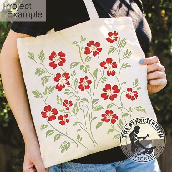 10439 Floral Stencil - The Stencilsmith
