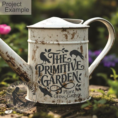 10442 The Primitive Garden Stencil - The Stencilsmith
