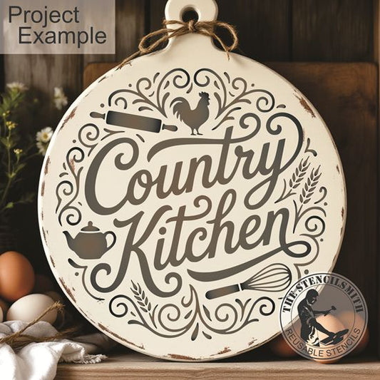 10445 Country Kitchen Stencil - The Stencilsmith