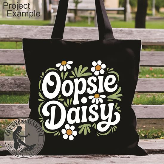10450 Oopsie Daisy Stencil - The Stencilsmith