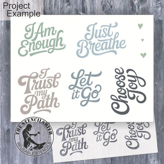 10460 Inspirational Collection Stencil - The Stencilsmith