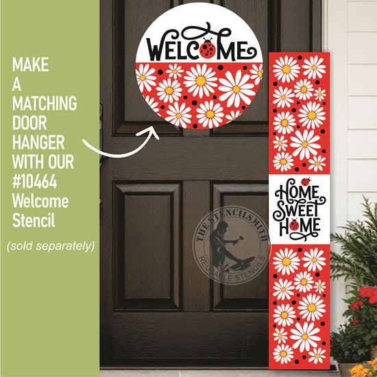 10463 Home Sweet Home Ladybug Stencil Set - The Stencilsmith