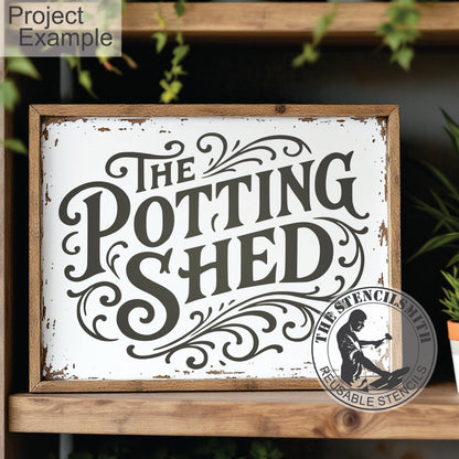 10468 The Potting Shed - The Stencilsmith