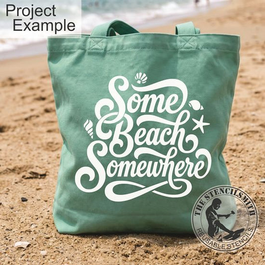 10571 Some Beach Somewhere Stencil