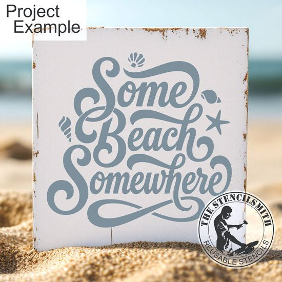 10571 Some Beach Somewhere Stencil