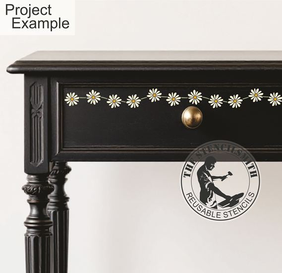 10575 Daisy Chain And Corner Stencil