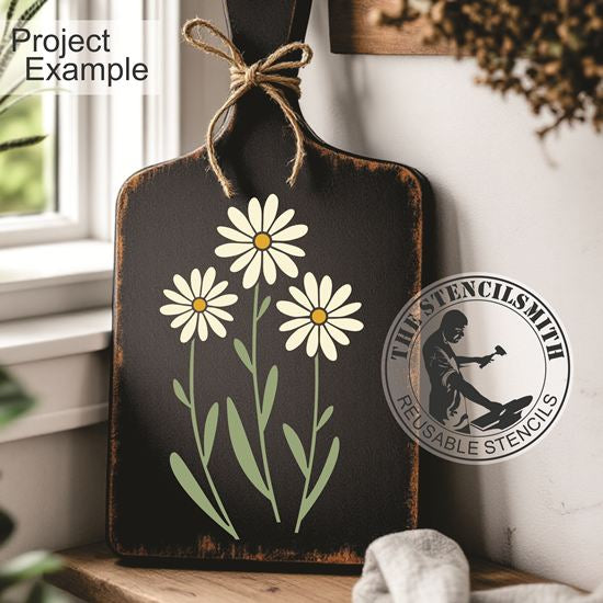 10575 Daisy Chain And Corner Stencil