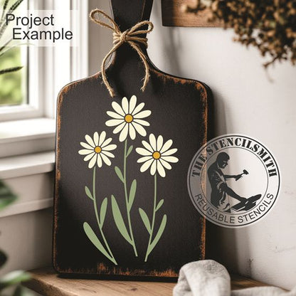 10575 Daisy Chain And Corner Stencil