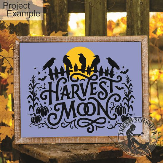 10586 Harvest Moon Stencil
