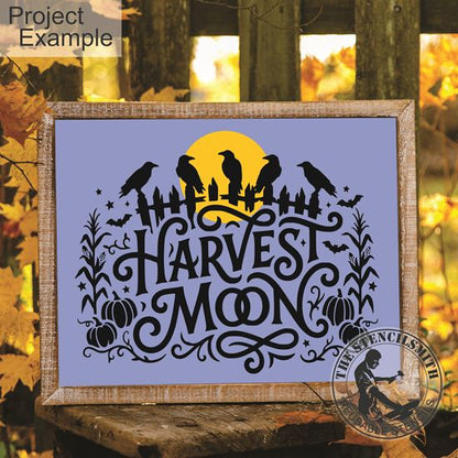 10586 Harvest Moon Stencil