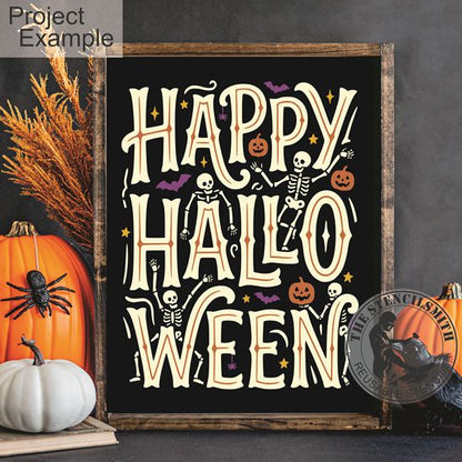 10588 Happy Halloween Stencil