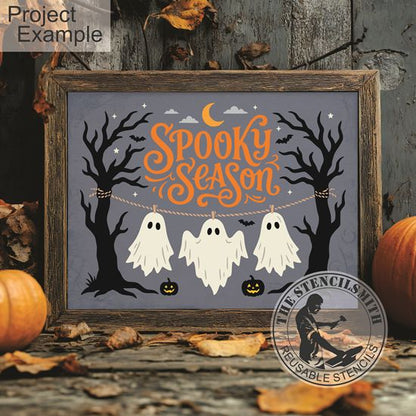 10591 Spooky Season Stencil