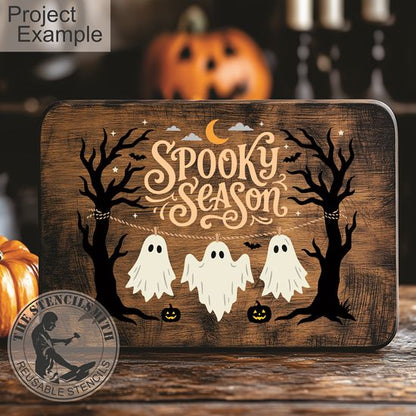 10591 Spooky Season Stencil