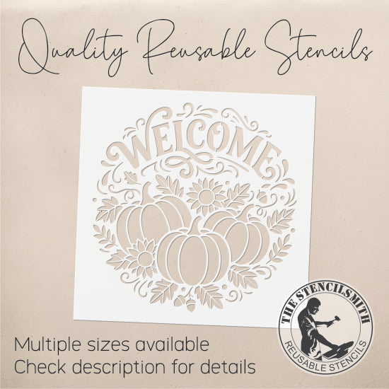 10597 Welcome Fall Stencil