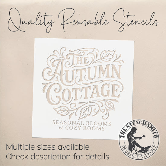 10600 Autumn Cottage Stencil