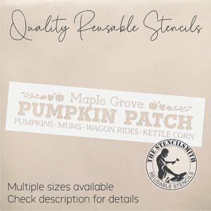 10603 Maple Grove Pumpkin Patch Stencil