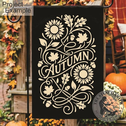10608 Autumn Stencil