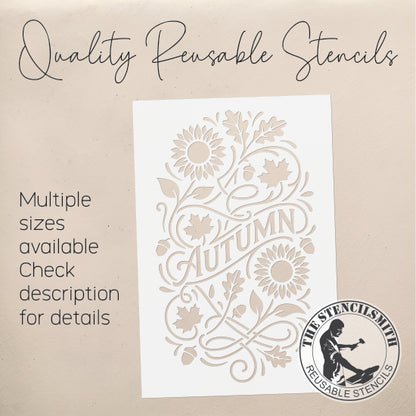10608 Autumn Stencil
