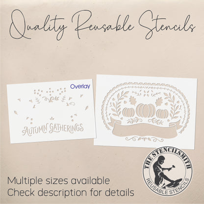 10618 Autumn Gatherings Stencil