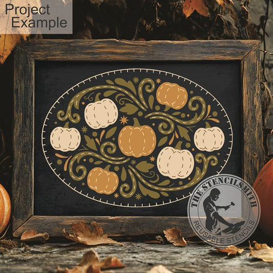10632 Autumn Applique Stencil