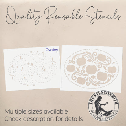 10632 Autumn Applique Stencil