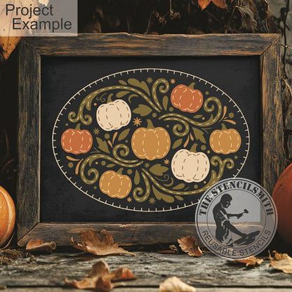 10632 Autumn Applique Stencil