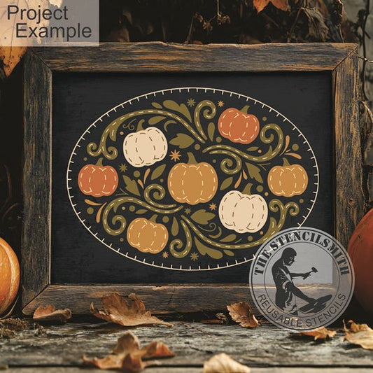 10632 Autumn Applique Stencil