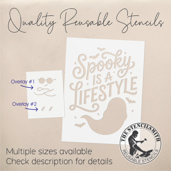 10698 Spooky Is A Lifestyle Stencil
