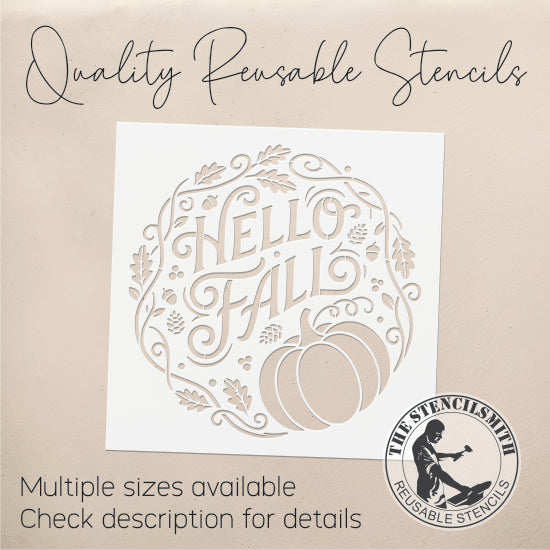 10711 Hello Fall Stencil
