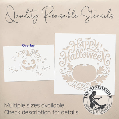 10718 Happy Halloween Stencil