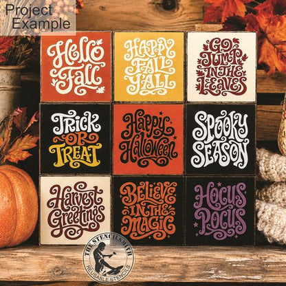 10726 Fall Mini Stencils