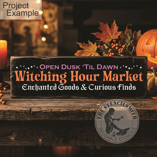 10729 Witching Hour Market Stencil