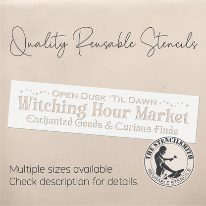 10729 Witching Hour Market Stencil