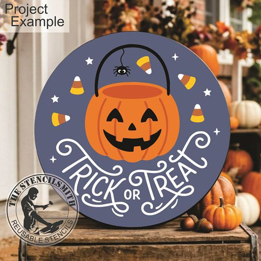 10737 Trick Or Treat Stencil