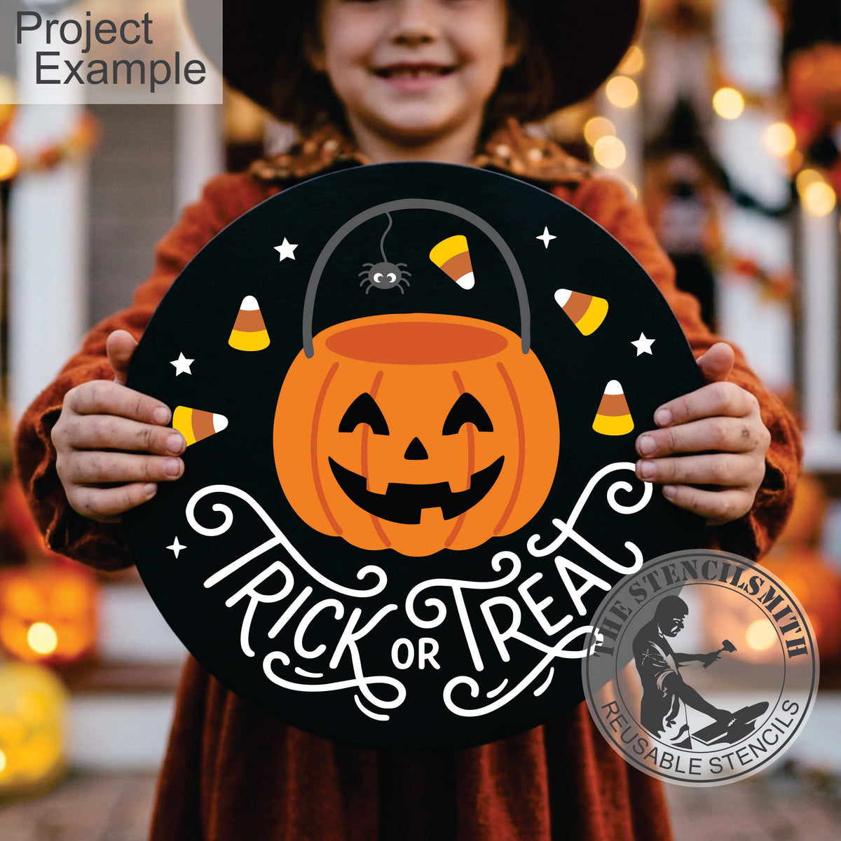 10737 Trick Or Treat Stencil