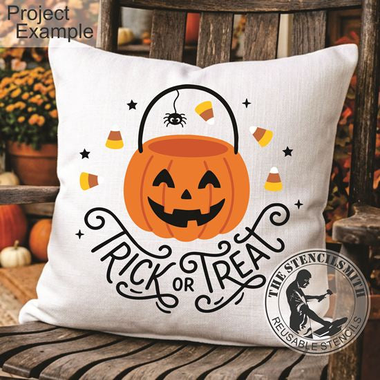 10737 Trick Or Treat Stencil
